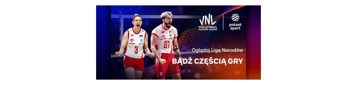Wszystkie mecze siatkarskiej Ligi Narodów w kanałach Polsat Sport