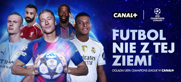 Mecze UEFA CHAMPIONS LEAGUE 2025/26 na żywo w CANAL+